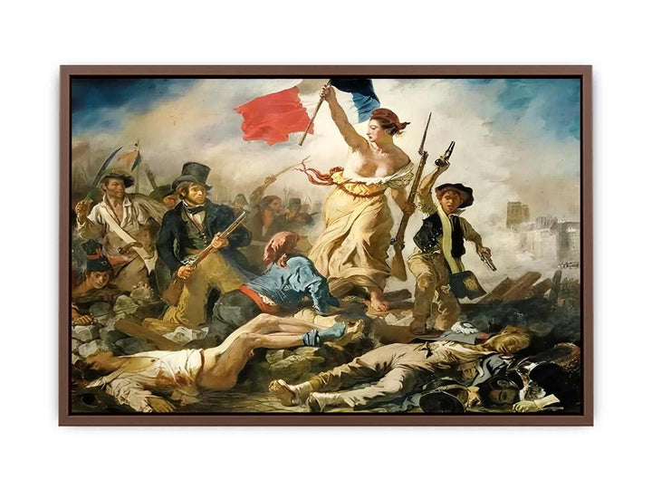 Liberty Leading the People Painting