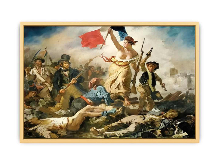 Liberty Leading the People Painting