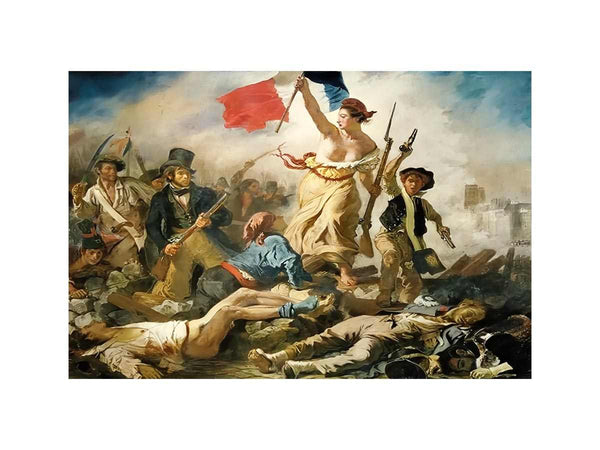 Liberty Leading the People Painting