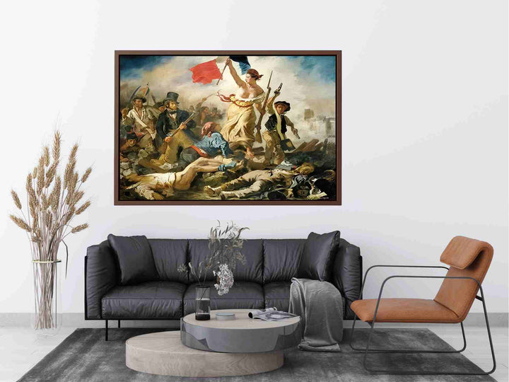 Liberty Leading the People Painting