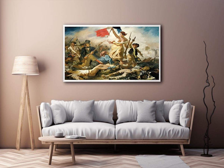 Liberty Leading the People Painting