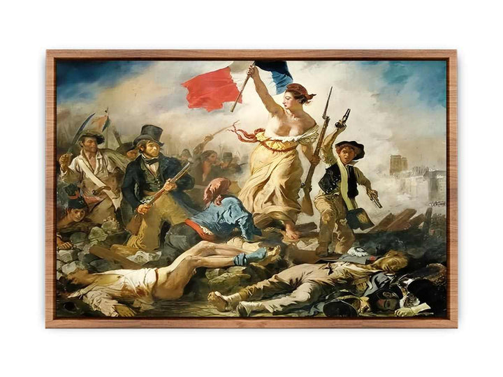 Liberty Leading the People Painting