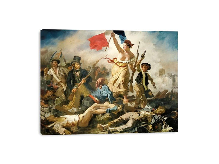 Liberty Leading the People Painting