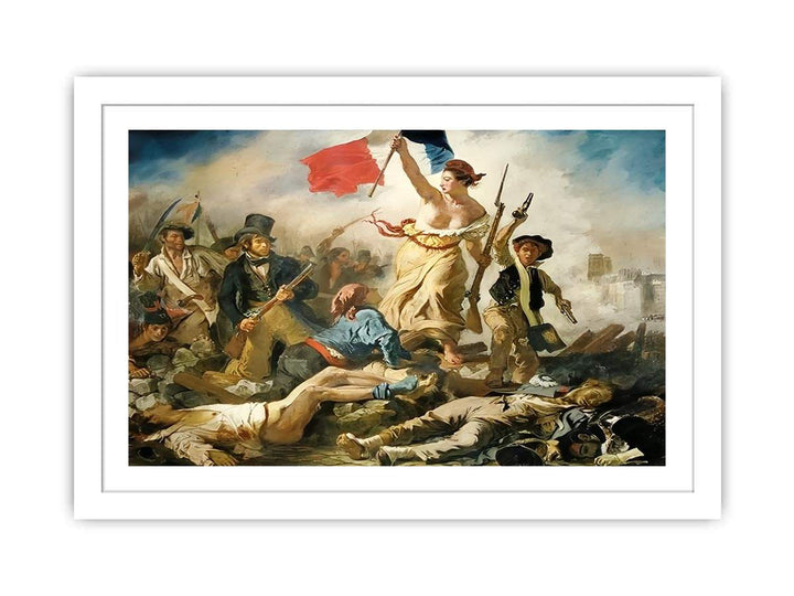 Liberty Leading the People Painting