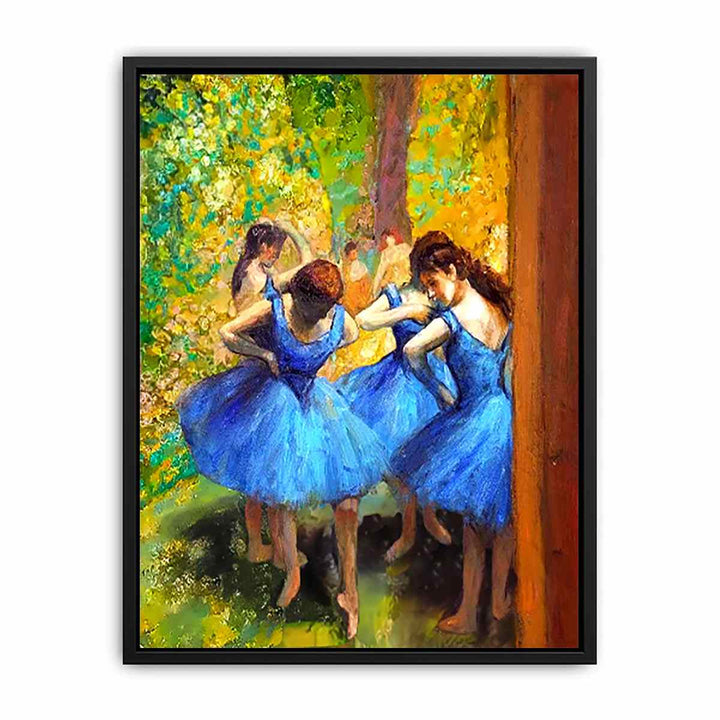 Dancer in blue by Edgar Degas