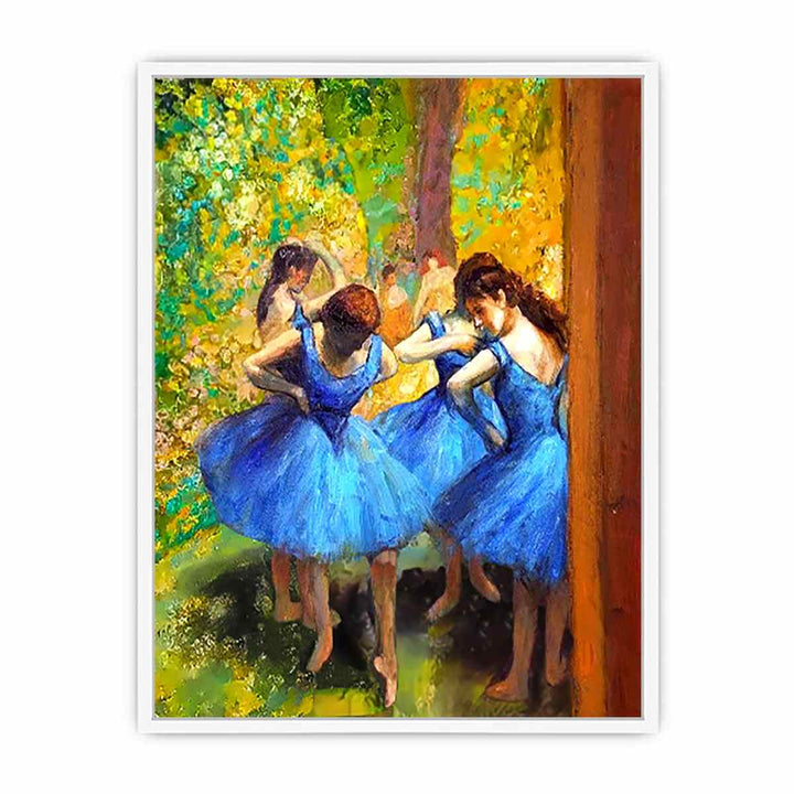 Dancer in blue by Edgar Degas