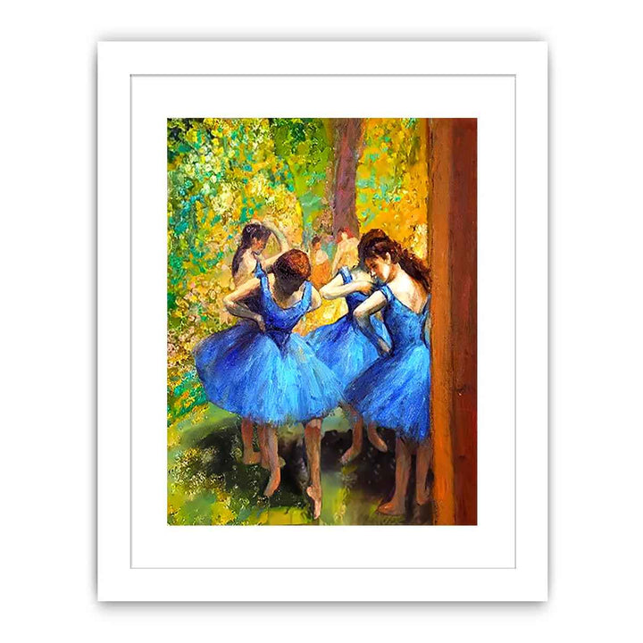 Dancer in blue by Edgar Degas