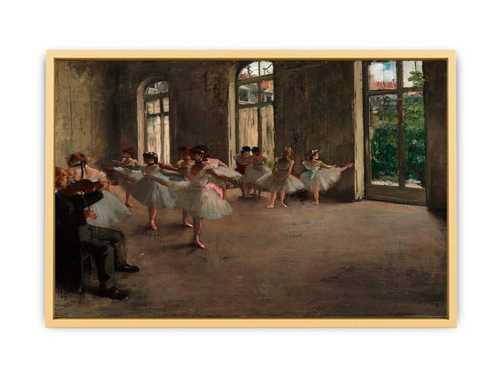 Ballet Rehearsal, 1873