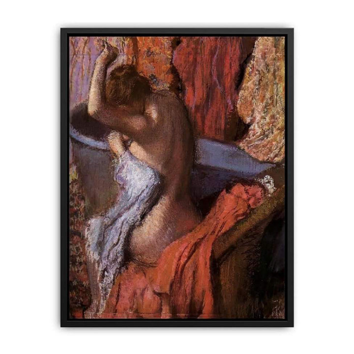 Seated Bather Drying Herself