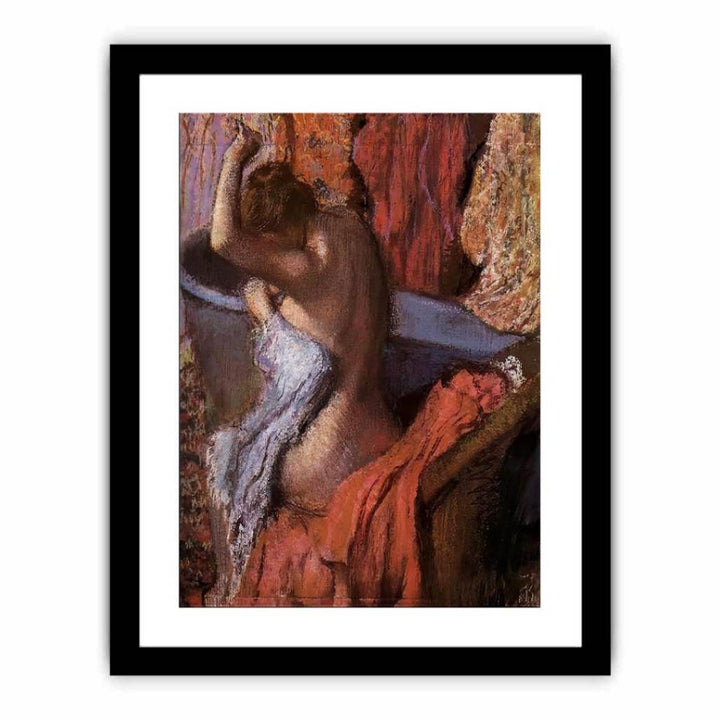 Seated Bather Drying Herself