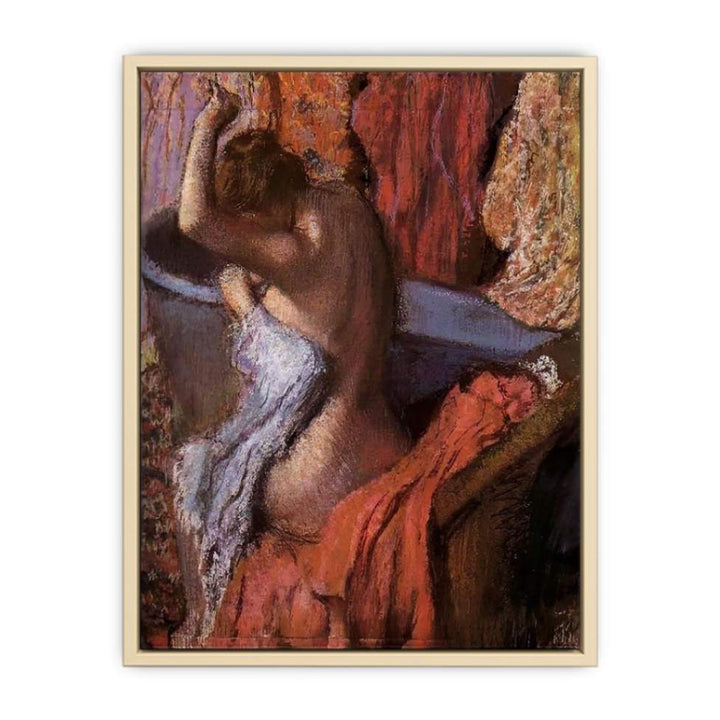 Seated Bather Drying Herself