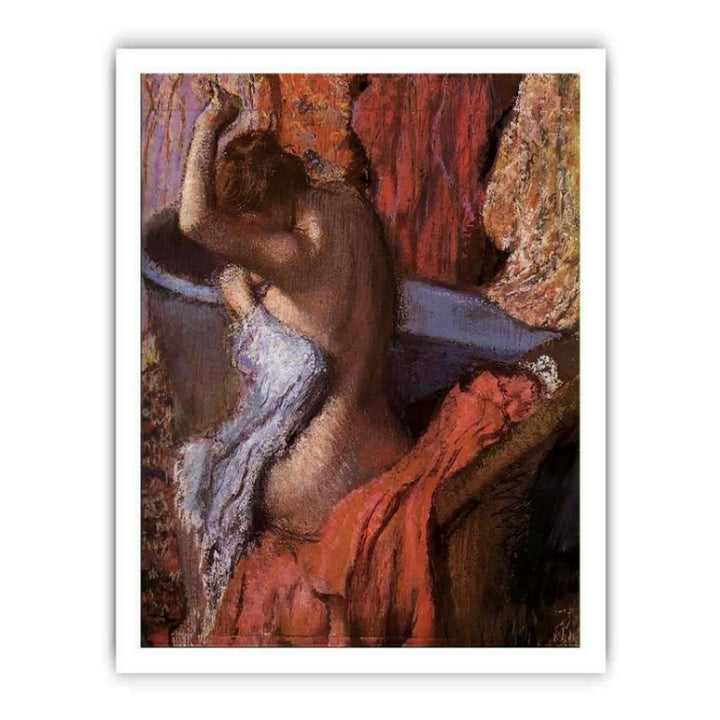 Seated Bather Drying Herself