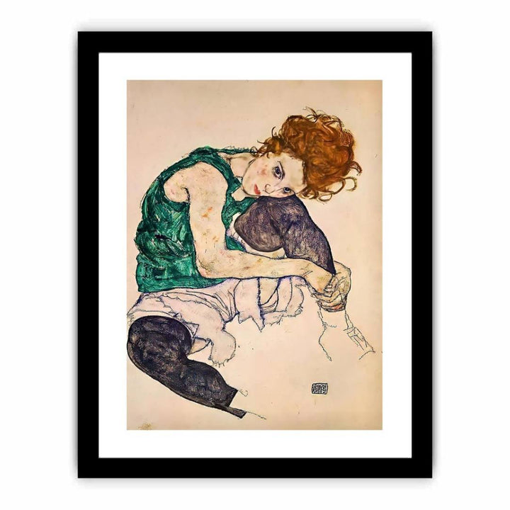 Seated Woman With Bent Knee