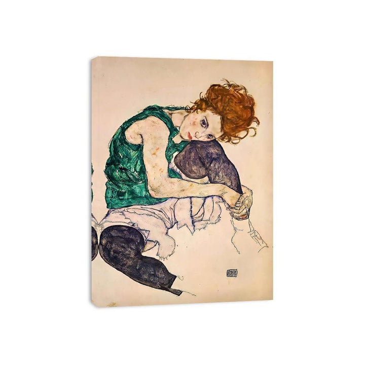 Seated Woman With Bent Knee