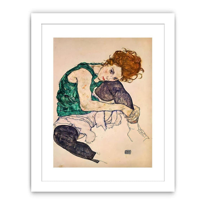 Seated Woman With Bent Knee