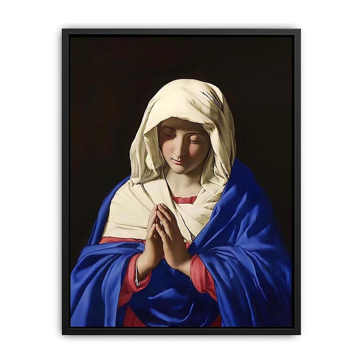The Virgin in Prayer by Francesco de' Rossi