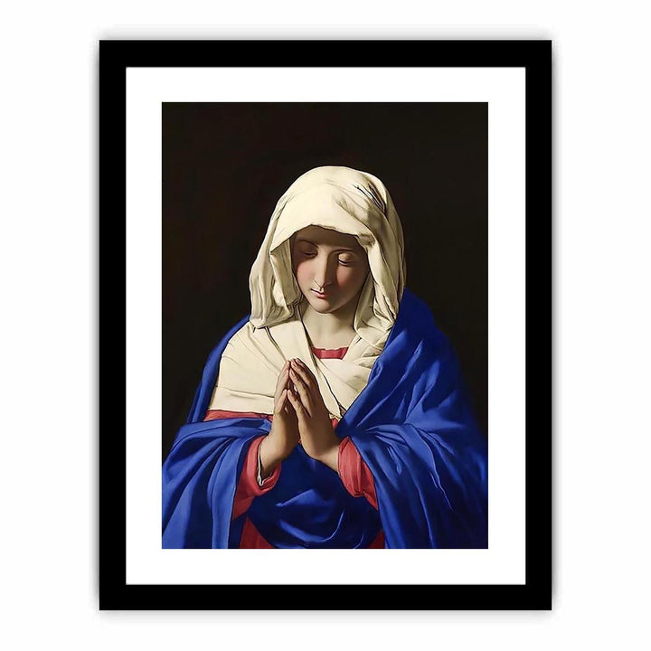 The Virgin in Prayer by Francesco de' Rossi