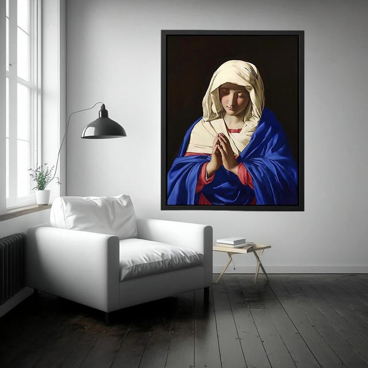 The Virgin in Prayer by Francesco de' Rossi