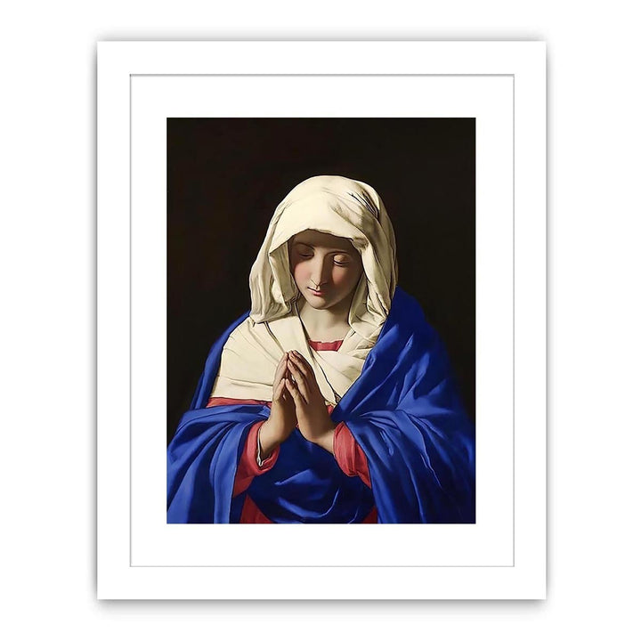 The Virgin in Prayer by Francesco de' Rossi