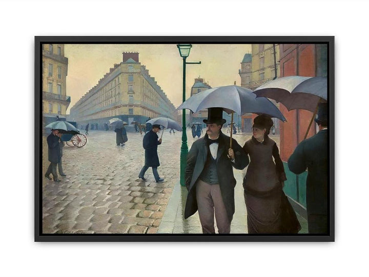 Paris Street- Rainy Weather 1877