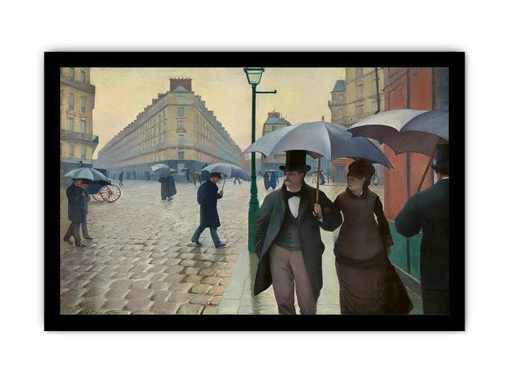 Paris Street- Rainy Weather 1877