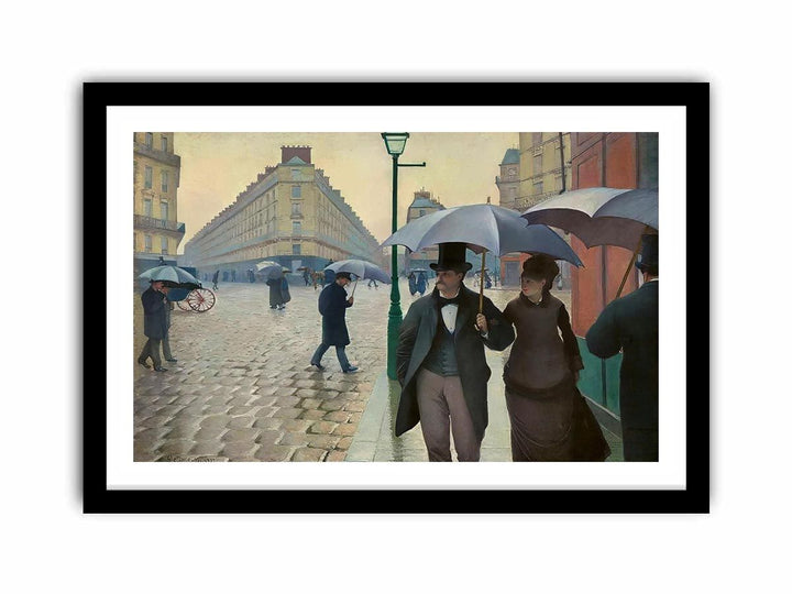 Paris Street- Rainy Weather 1877