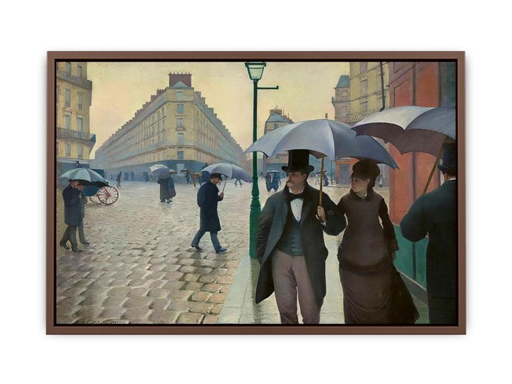 Paris Street- Rainy Weather 1877