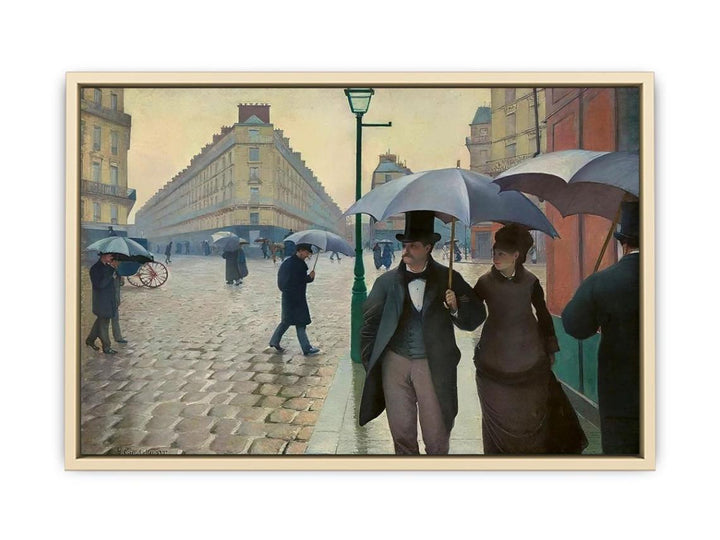 Paris Street- Rainy Weather 1877