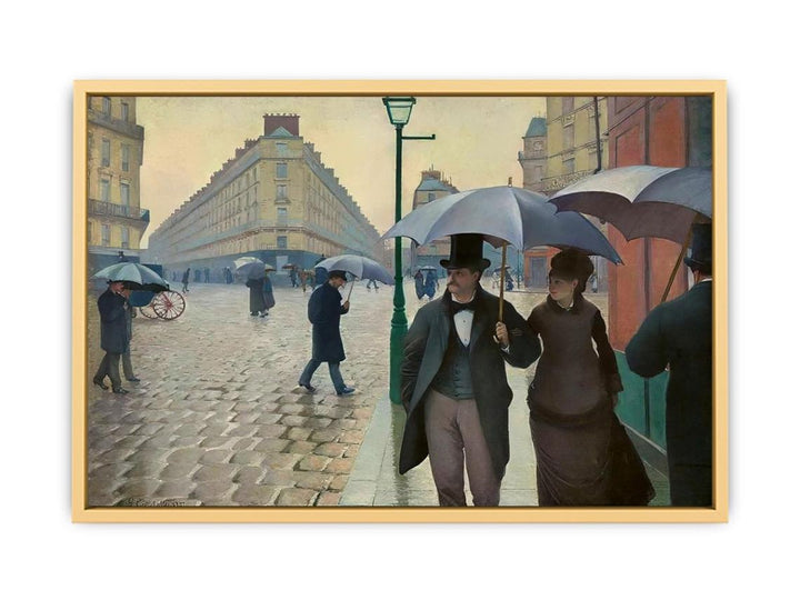 Paris Street- Rainy Weather 1877