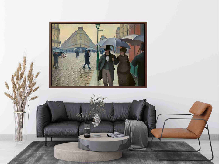 Paris Street- Rainy Weather 1877