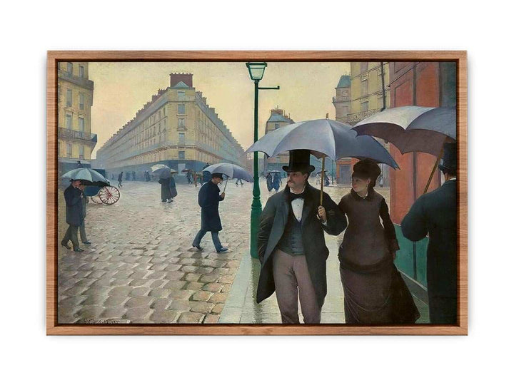 Paris Street- Rainy Weather 1877