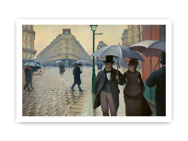 Paris Street- Rainy Weather 1877