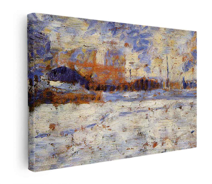 Snow Effect: Winter in the Suburbs