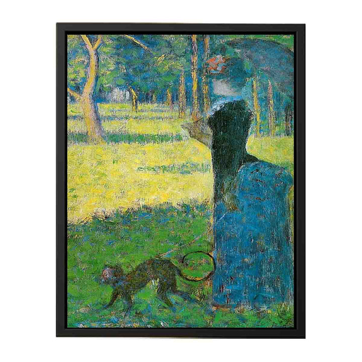 Woman with a Monkey