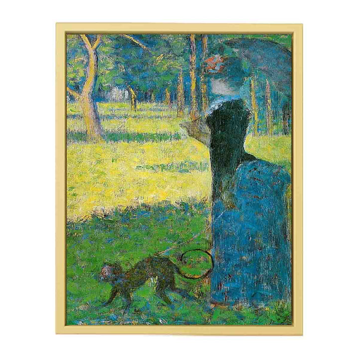 Woman with a Monkey