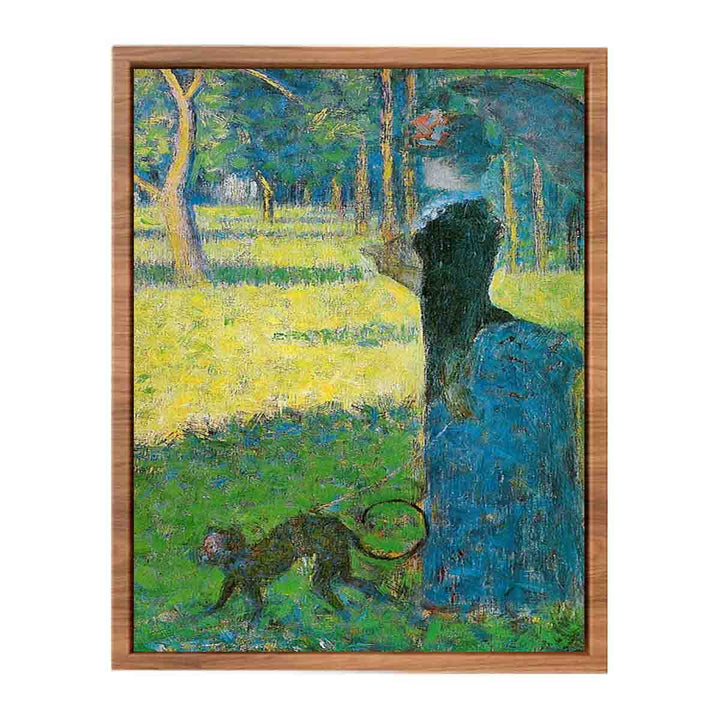 Woman with a Monkey
