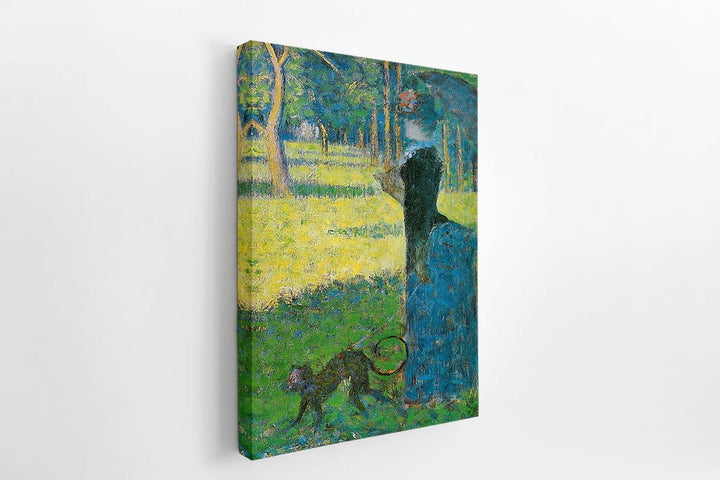 Woman with a Monkey