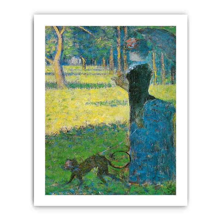 Woman with a Monkey