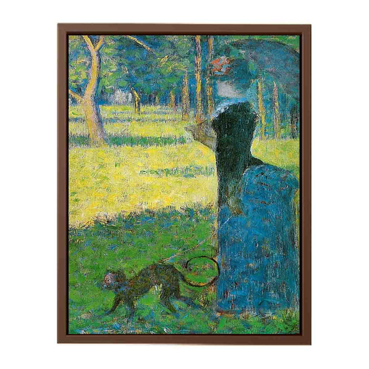 Woman with a Monkey
