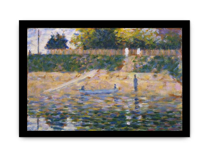 Boats near the Beach at Asnieres