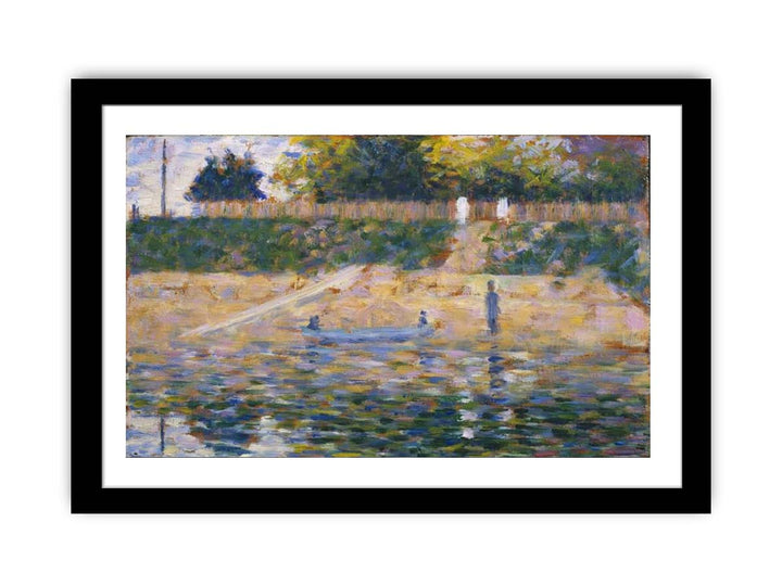 Boats near the Beach at Asnieres