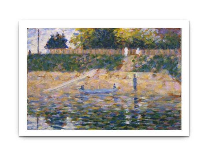 Boats near the Beach at Asnieres