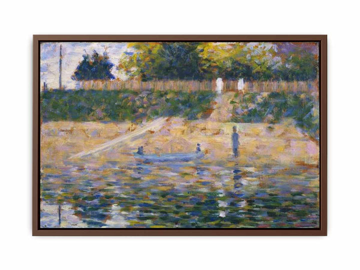 Boats near the Beach at Asnieres
