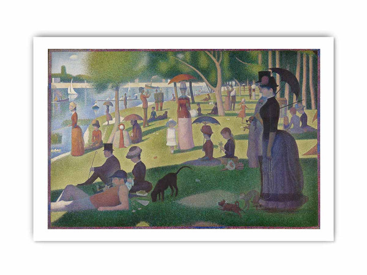 Sunday Afternoon on the Island of la Grande Jatte 1886