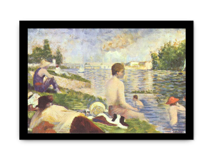 Final Study for 'Bathing at Asnieres