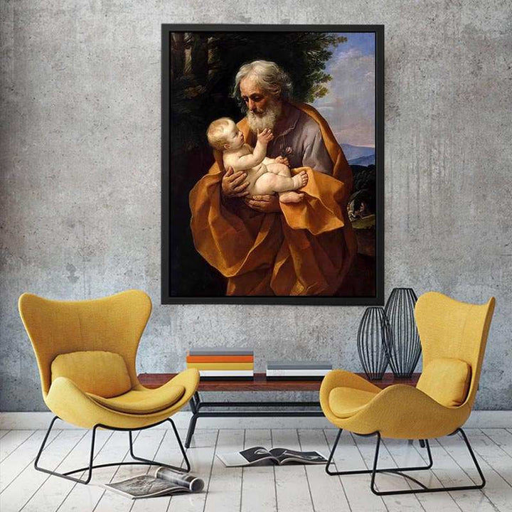 St Joseph with the Infant Jesus c. 1635