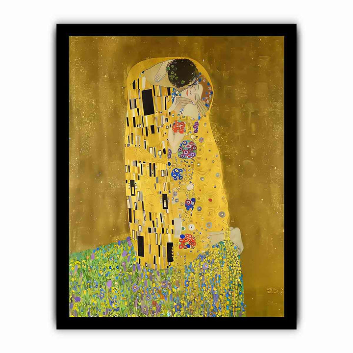 The Kiss by Gustav Klimt