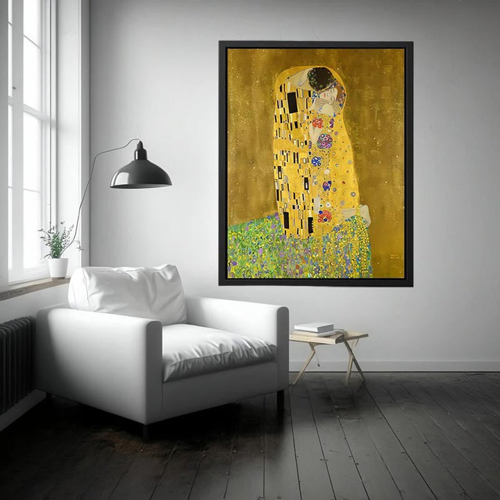 The Kiss by Gustav Klimt
