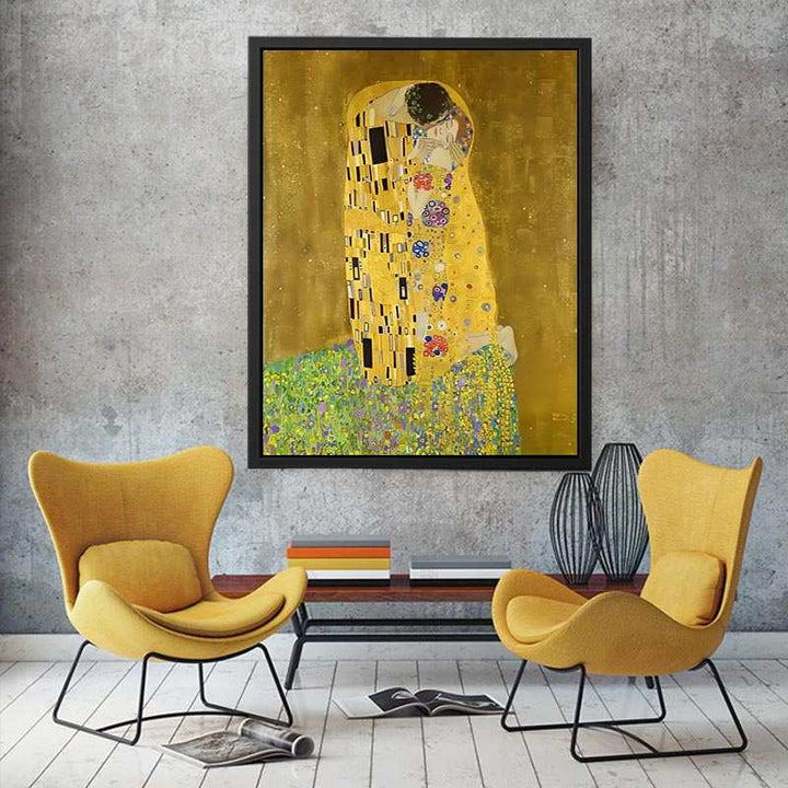 The Kiss by Gustav Klimt