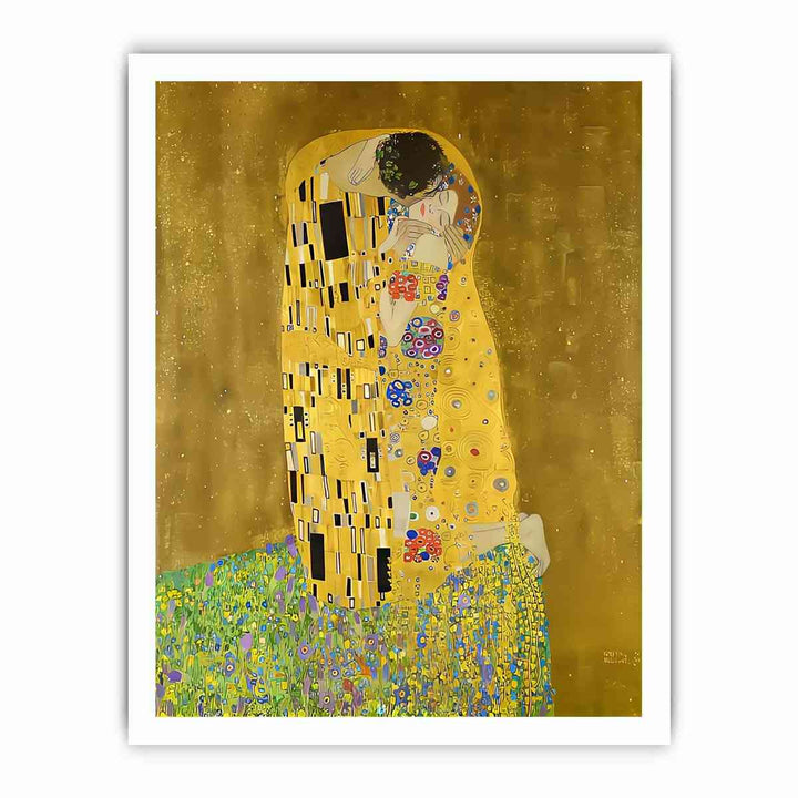 The Kiss by Gustav Klimt
